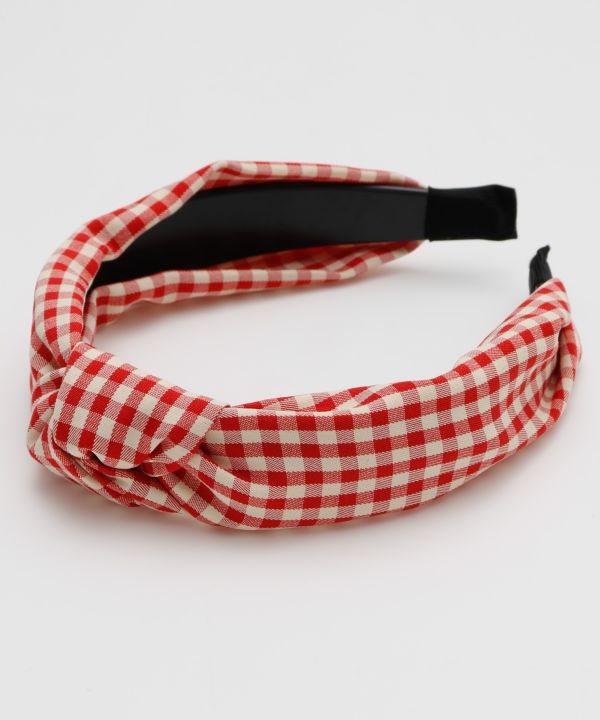 フラレアチェックカチューシャ