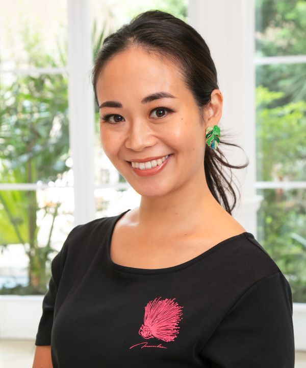 モンステラアートピアス