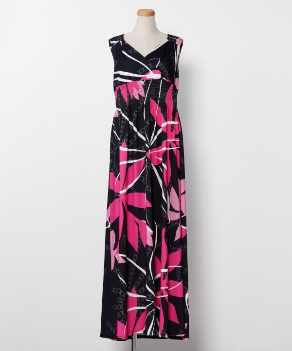 ティアレトアノースリーブドレス