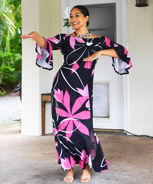 ティアレトアベルスリーブドレス