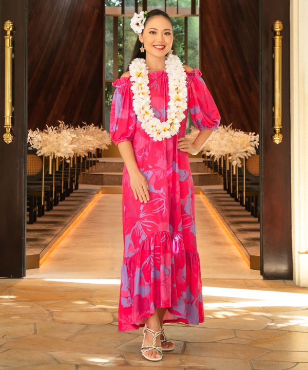 既製品ドレス【即納】｜フラダンス衣装 タヒチアン ドレス