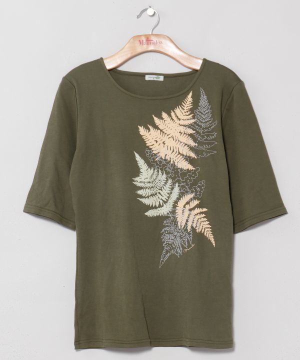 ファーンTシャツ(５分袖)